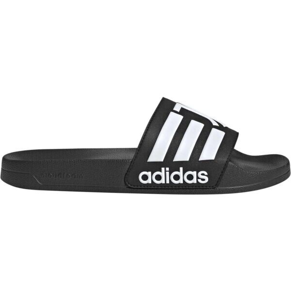 adidas ADILETTE SHOWER JUVENTUS Pánské pantofle, černá, velikost 43