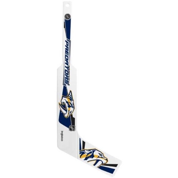 INGLASCO NASHVILLE PREDATORS NHL Hokejová minihokejka, bílá, velikost