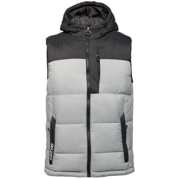 Lotto ADONY Pánská prošívaná vesta, šedá, velikost