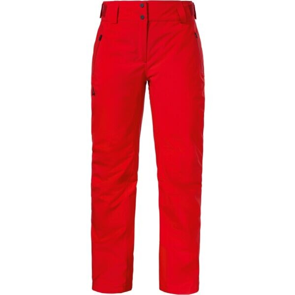 Schöffel PINE W Dámské lyžařské kalhoty, červená, velikost