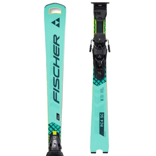 Fischer RC4 WC SC MT WS + RSX 12 PR 24/25 GW Sjezdové lyže, světle modrá, velikost