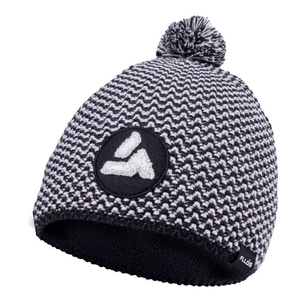 FLLÖS CAPPEL Zimní unisex čepice, černá, velikost