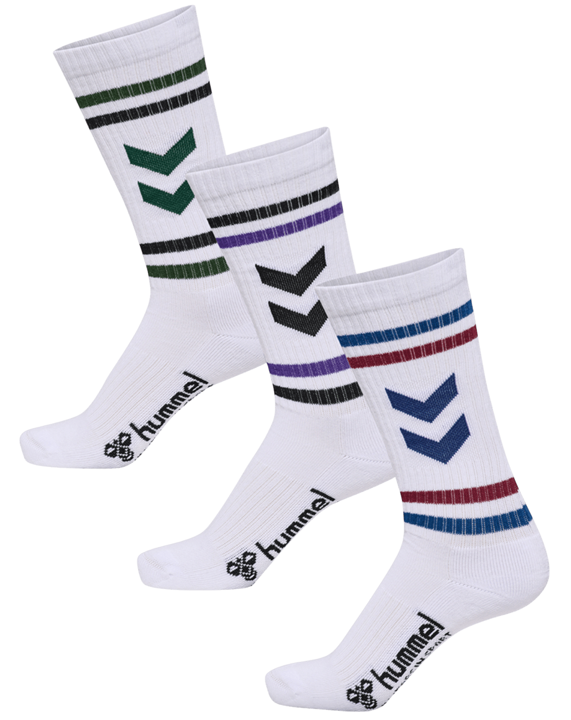 Ponožky Hummel Hummel 3-Pack Chevron High Retro Socks