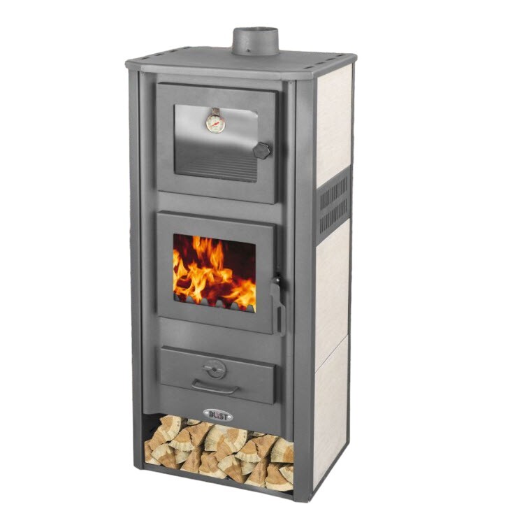 BLIST krbová kamna ROMA S s troubou - krémová -  II. Jakost