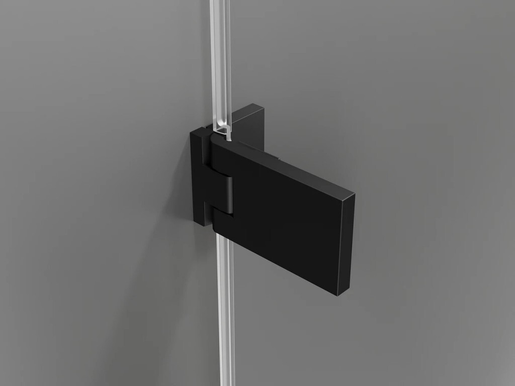 MEXEN LUNAR nástěnné panty levá 2 ks černá 830-06-70-L