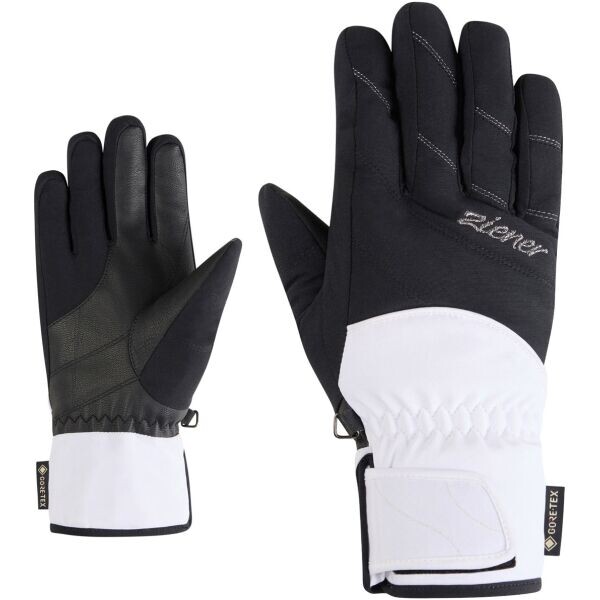 Ziener KATIMA-Z GTX LADY Dámské lyžařské rukavice, černá, velikost