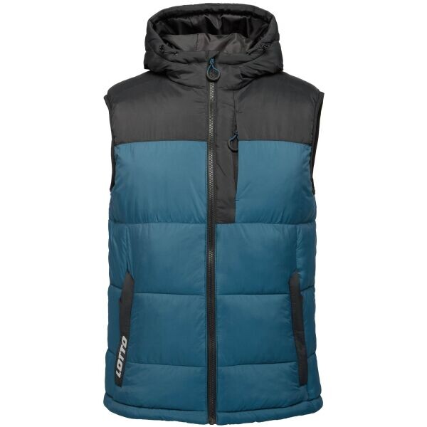 Lotto ADONY Pánská prošívaná vesta, tmavě modrá, velikost