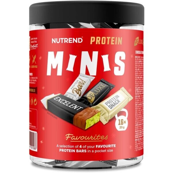 Nutrend PROTEIN MINIS Tyčinky, , velikost