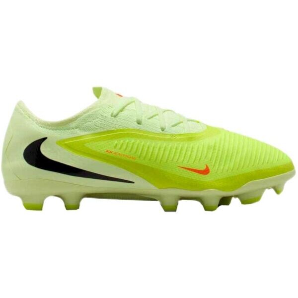 Nike JR PHANTOM 6 LOW PRO FG/MG Dětské kopačky, světle zelená, velikost 36.5