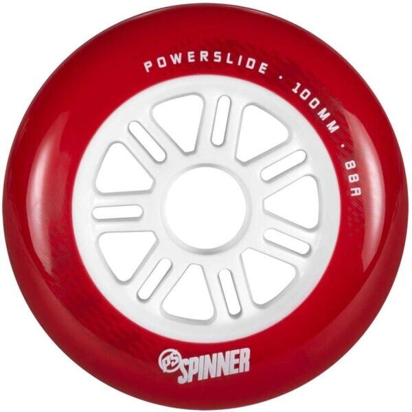 Powerslide KOLEČKA POWERSLIDE SPINNER RED (3KS) Freeskate kolečka, , velikost