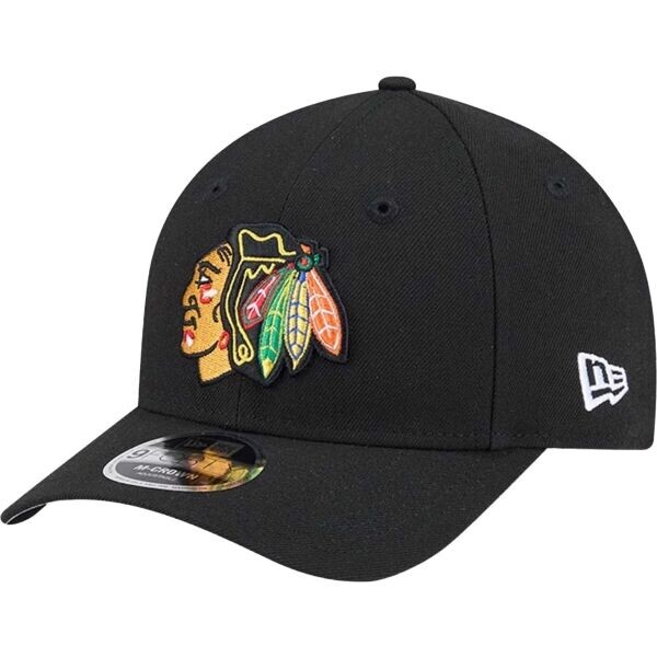 New Era CHICAGO BLACKHAWKS NHL TEAM 9FORTY Kšiltovka, černá, velikost UNI