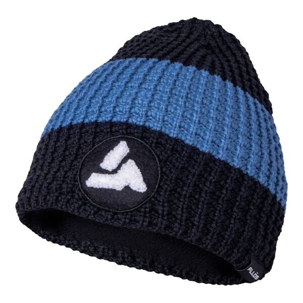 FLLÖS DUETO Zimní unisex čepice, černá, velikost