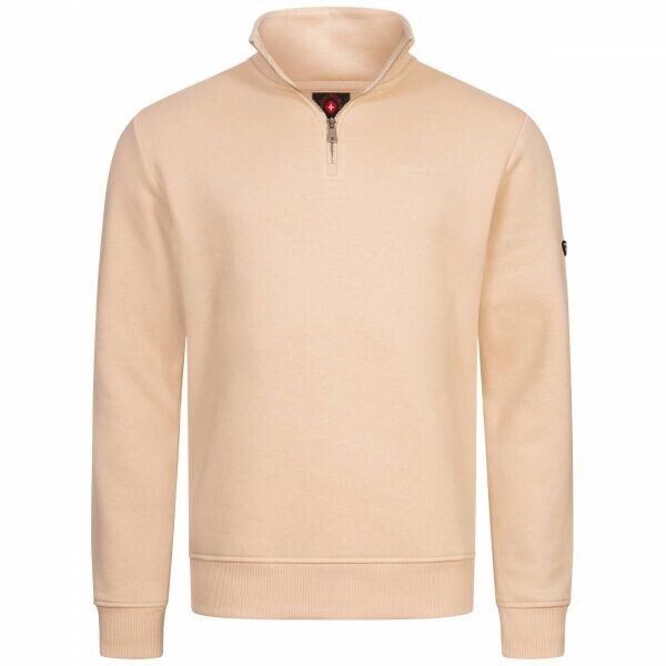 HOHENHORN TROIBERG Pánská mikina, béžová, velikost