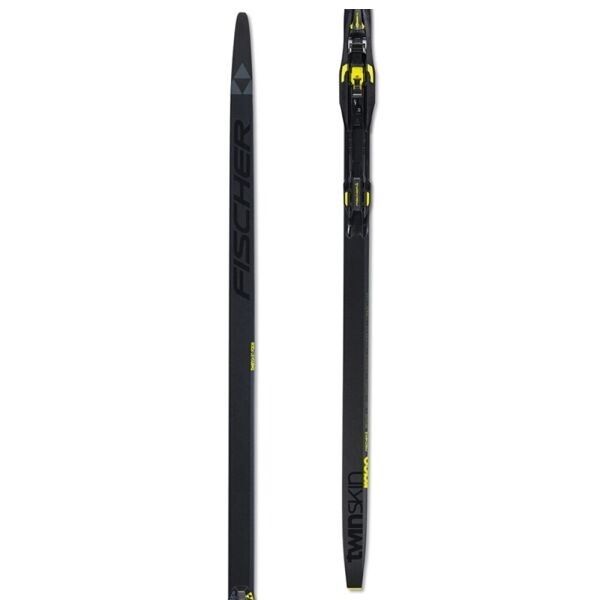 Fischer TWIN SKIN RACE MEDIUM + RACE CLASSIC 2024/25 Běžecké lyže skin, černá, velikost