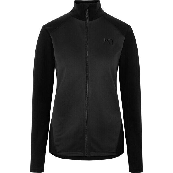 KARI TRAA KARI F/Z FLEECE Dámská fleecová mikina, černá, velikost