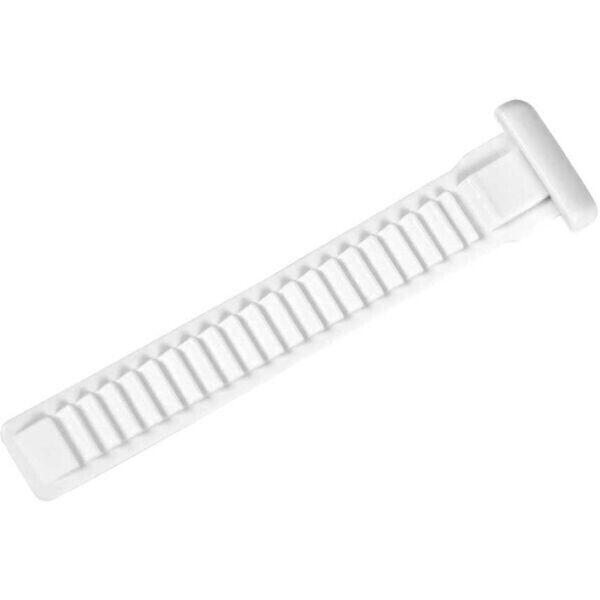 Powerslide PÁSEK POWERSLIDE PLASTIC STRAP WHITE CROWN BUCKLE 10CM Náhradní pásek, , velikost