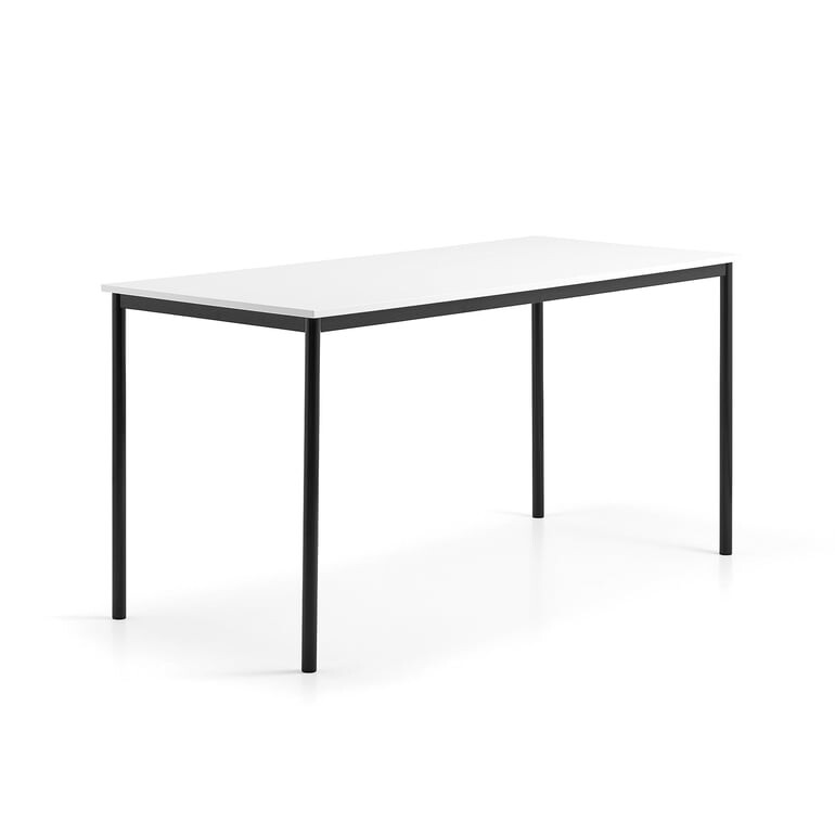 Stůl BORÅS, 1800x800x900 mm, antracitově šedé nohy, whiteboard deska