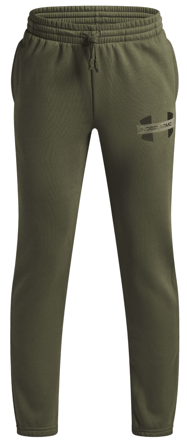 Kalhoty Under Armour UA Rival Flc Cblck Grphc Jgr