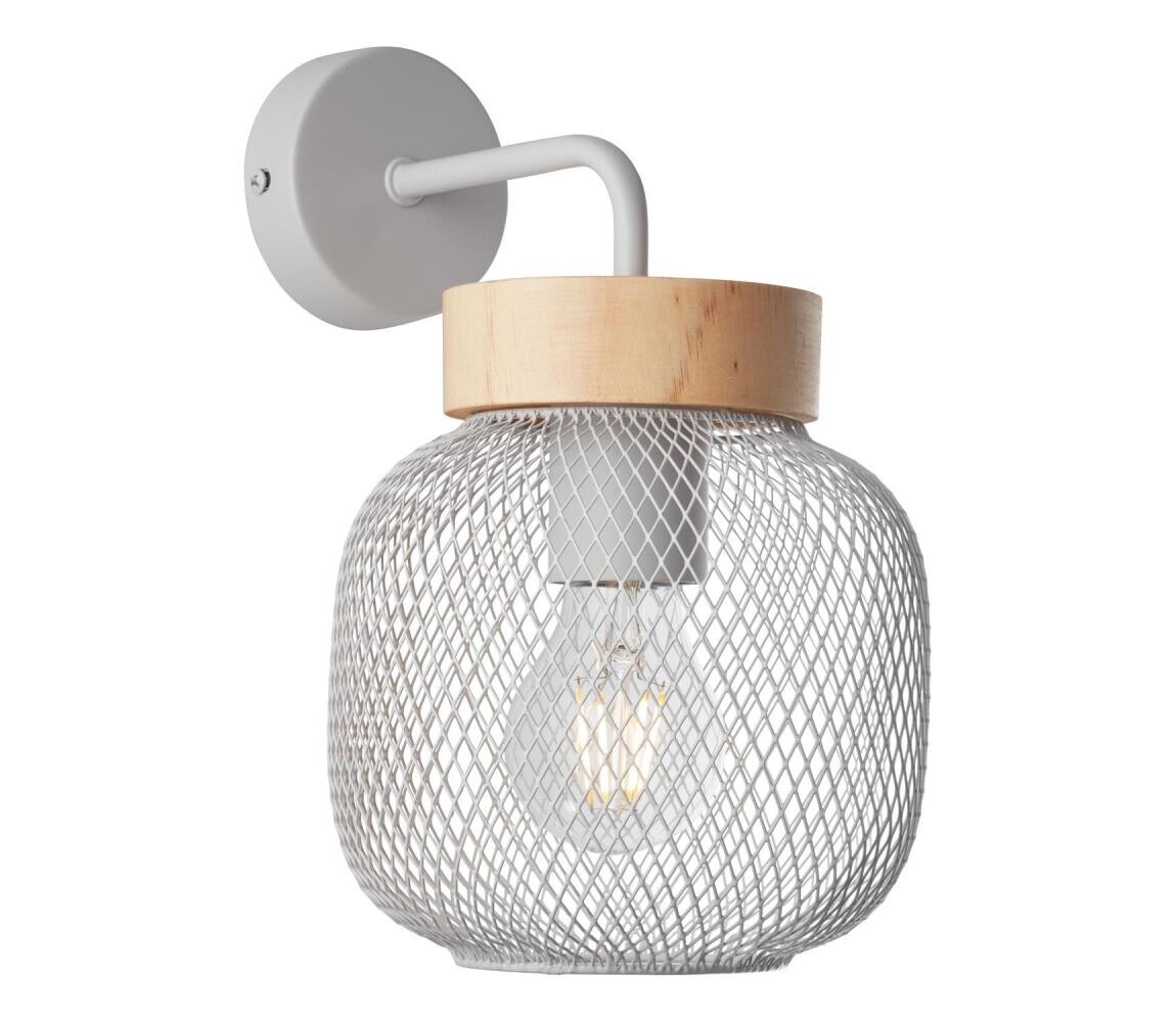 Brilliant - Nástěnná lampa GIADA 1xE27/40W/230V šedá 99107/40