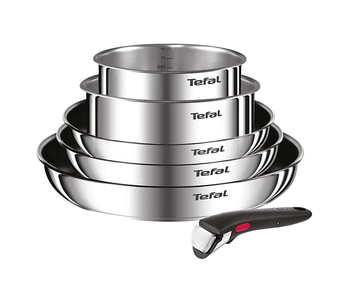 Tefal - Sada nádobí 6 ks INGENIO COOK nerez L881S604