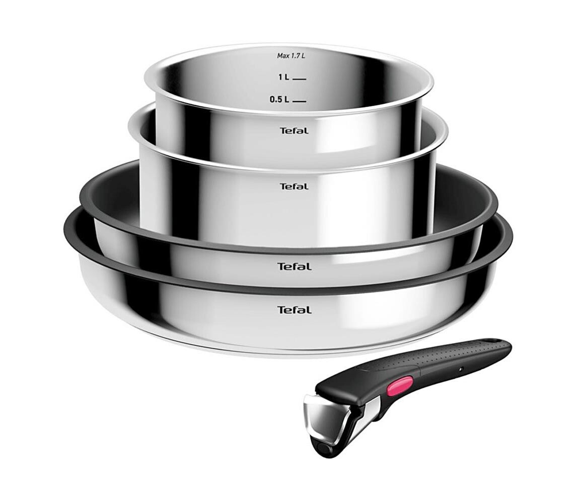 Tefal - Sada nádobí 5 ks INGENIO COOK nerez L881S504