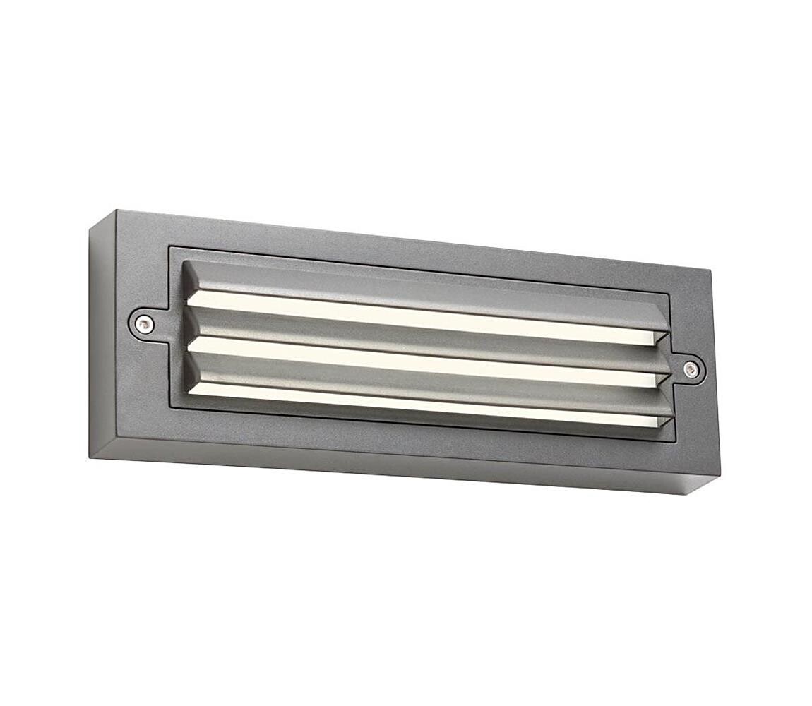 Redo 90330 - LED Venkovní nástěnné svítidlo KRUP LED/6W/230V IP65 antracit 90367