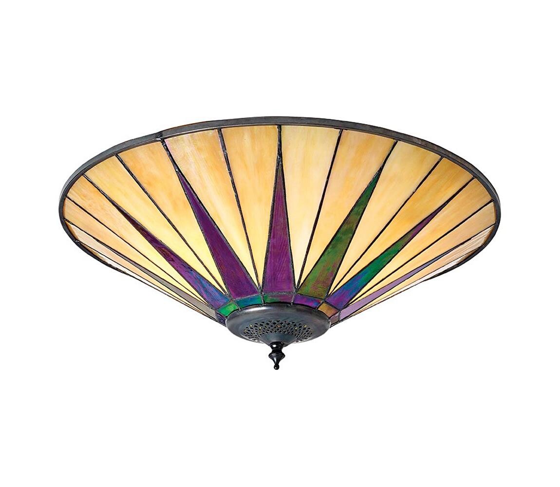 Endon 70240 - Stropní svítidlo DARK STAR 2xE27/40W/230V pr. 49 cm 70240