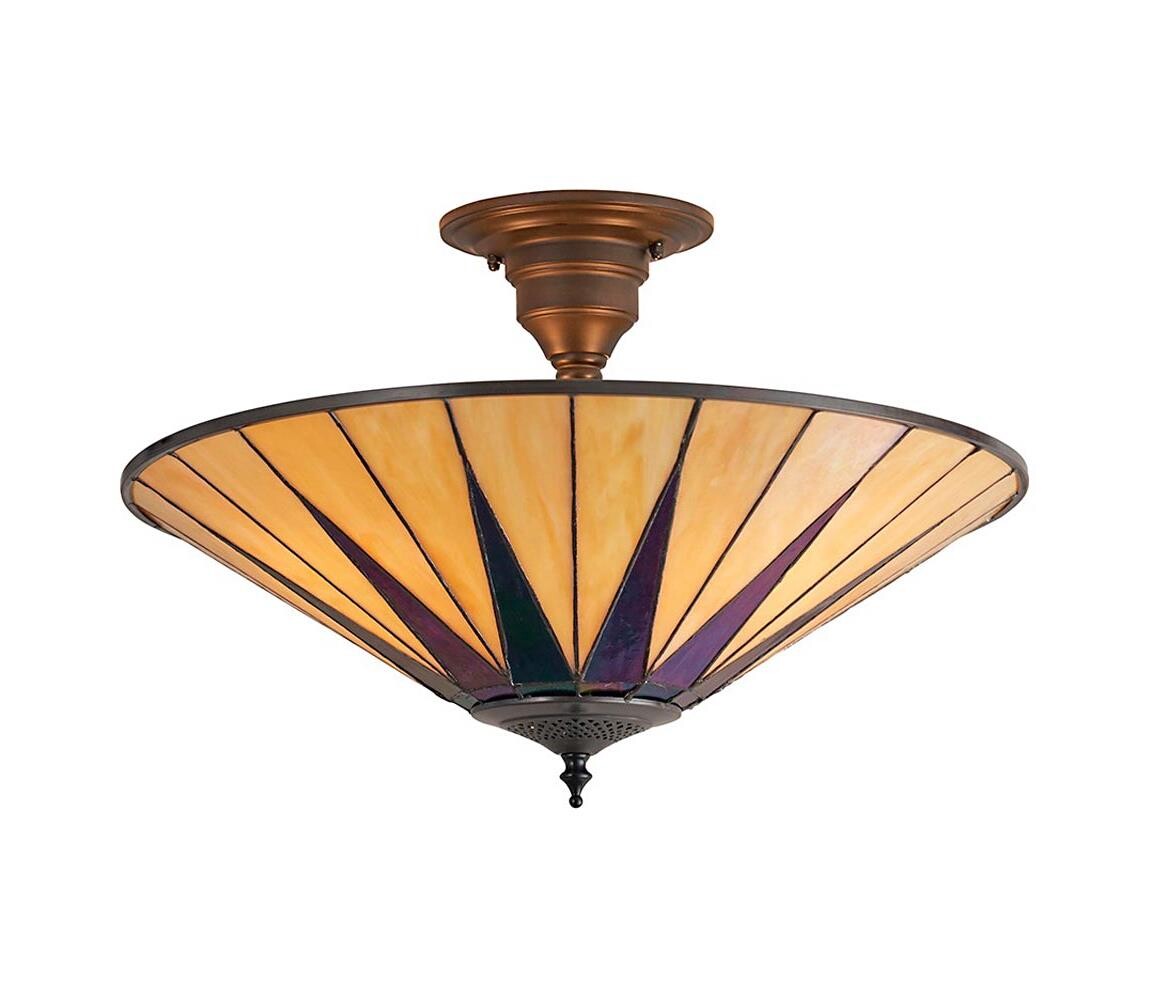 Endon 64043 - Přisazený lustr DARK STAR 3xE27/60W/230V pr. 49 cm 64043