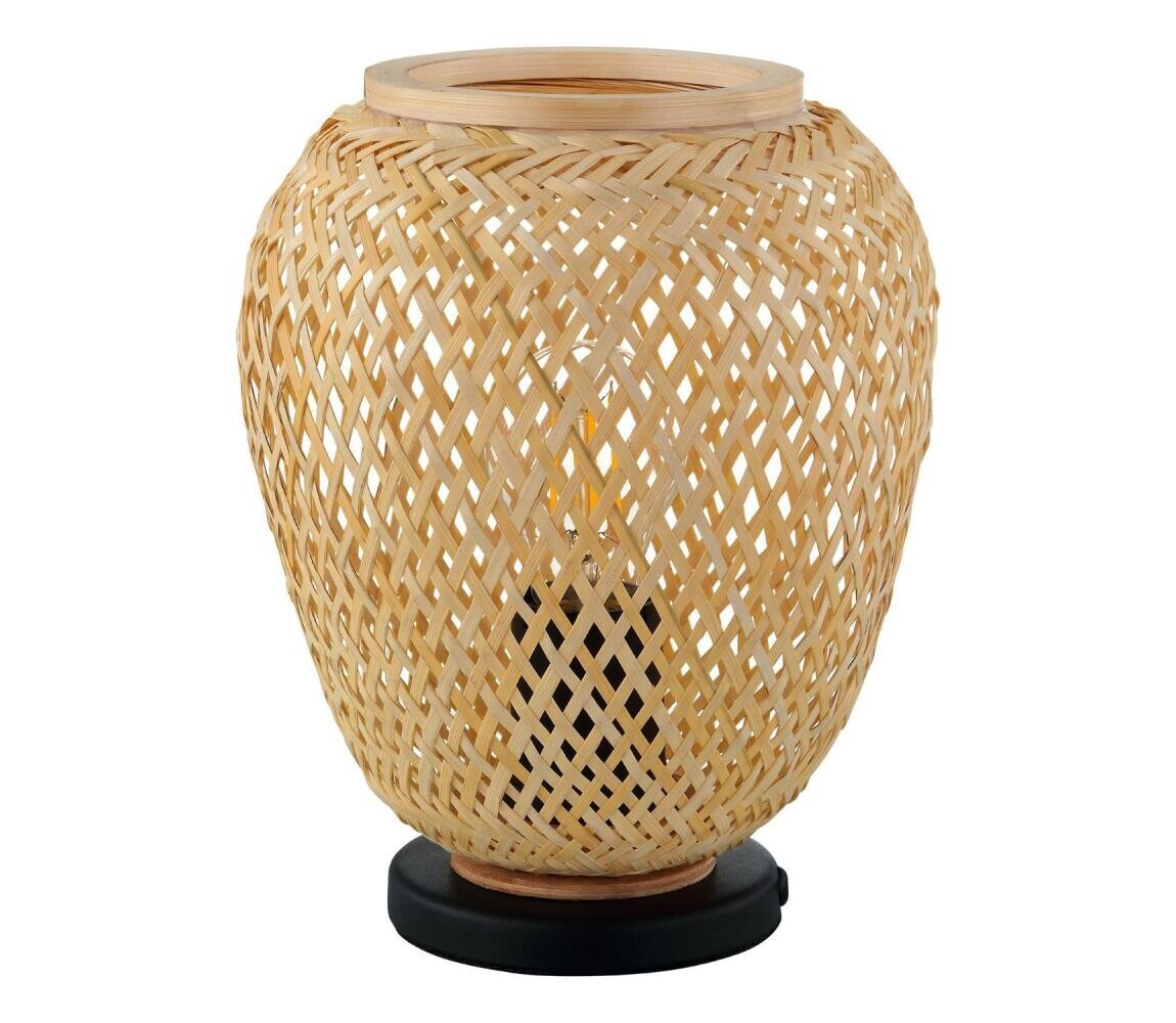 Eglo 55699 - Stolní lampa DEMBLEBY 1xE27/40W/230V béžová 55699