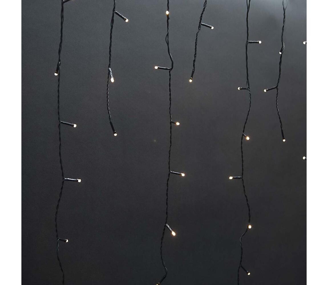 CLLC360 - LED Venkovní vánoční závěs 360xLED/7 funkcí 14m IP44 teplá bílá CLLC360