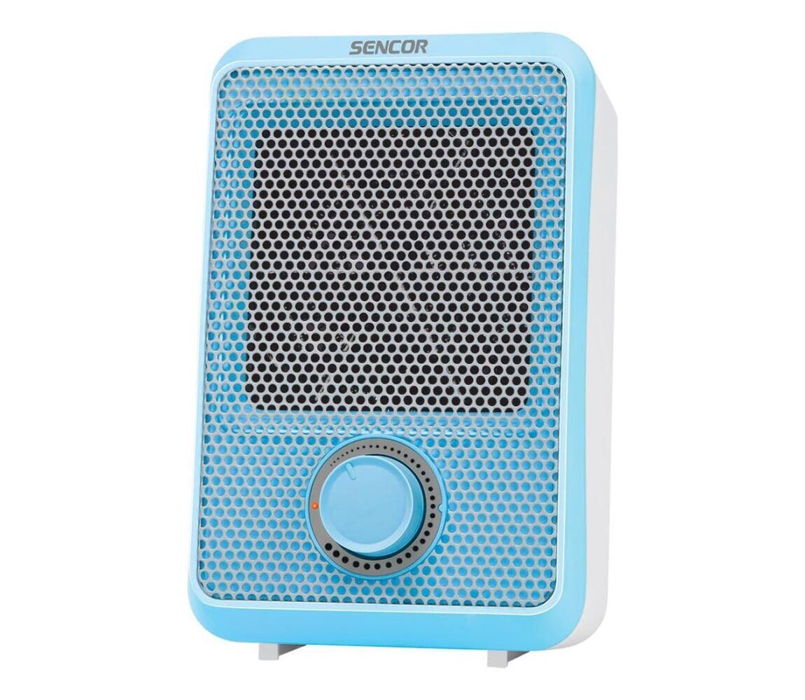 Sencor - Horkovzdušný ohřívač 600W/230V modrá/bílá 41008542