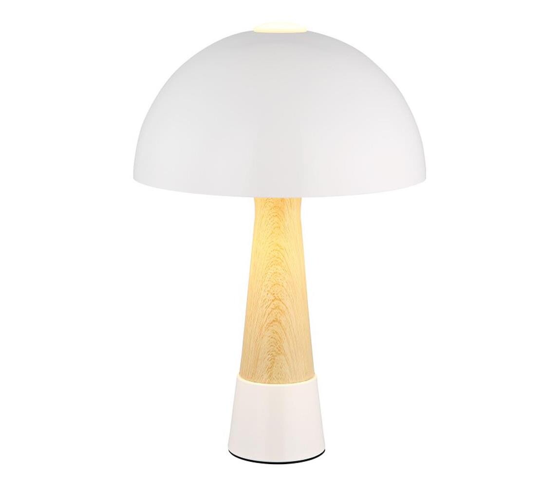 Globo 51570122 - Stolní lampa PAULIN 1xE27ILLU/40W/230V bílá 51570122