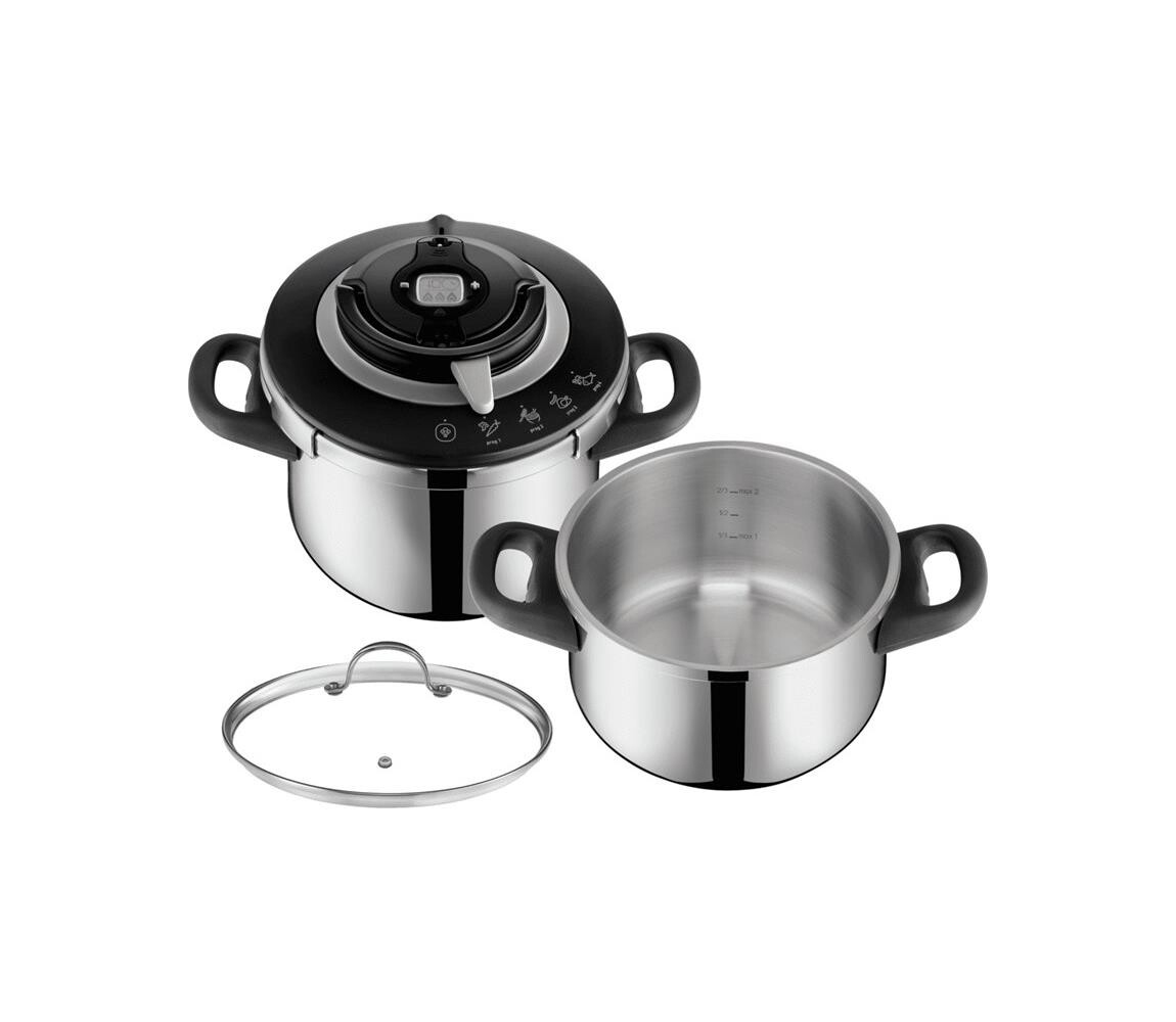 Tefal - Sada tlakových hrnců 4,5/6 l CLIPSO CHEF P4552030