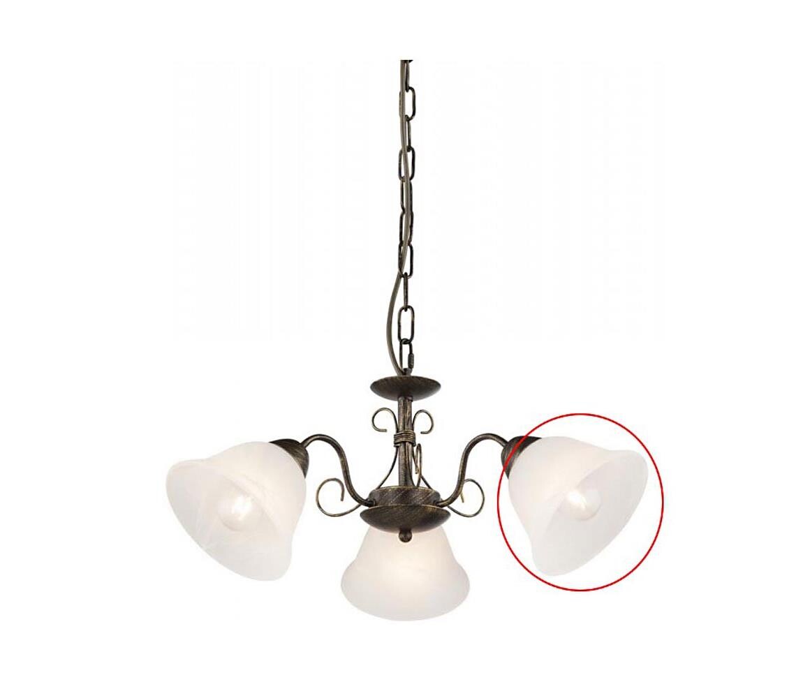 Globo - Náhradní sklo k lustru SAVAI E27 60218G