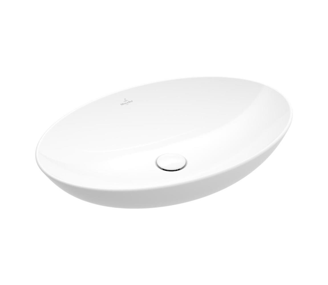 Villeroy & Boch 4A470001 - Umyvadlo na desku LOOP&FRIENDS 56x38 cm keramika/bílá 4A470001
