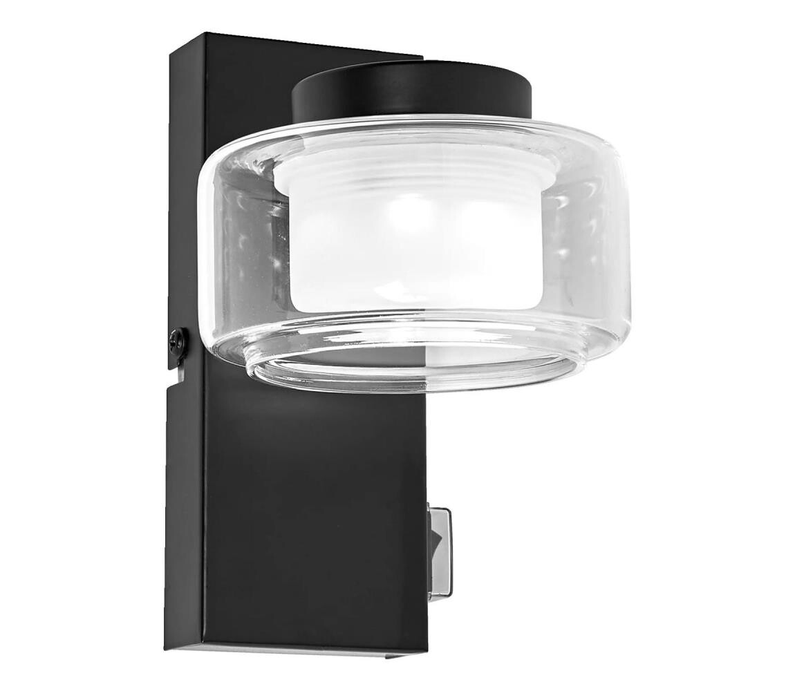 Osram - LED Koupelnové nástěnné svítidlo ORBIS FLAME LED/5,5W/230V IP44 černá 4099854448003