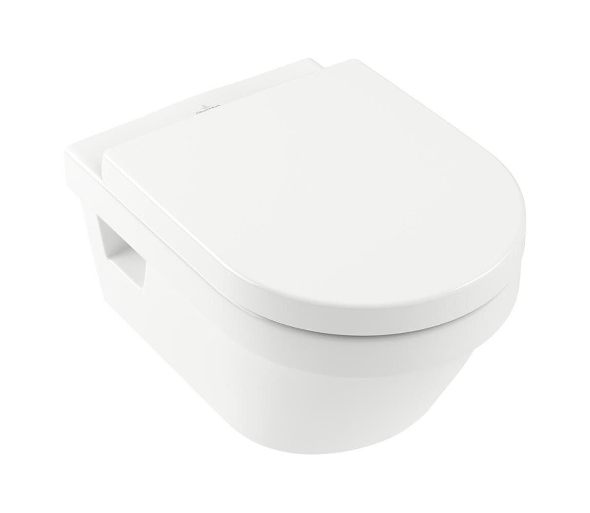 Villeroy & Boch 5684HR01 - Závěsné WC s prkénkem ARCHITECTURA keramika/bílá 5684HR01