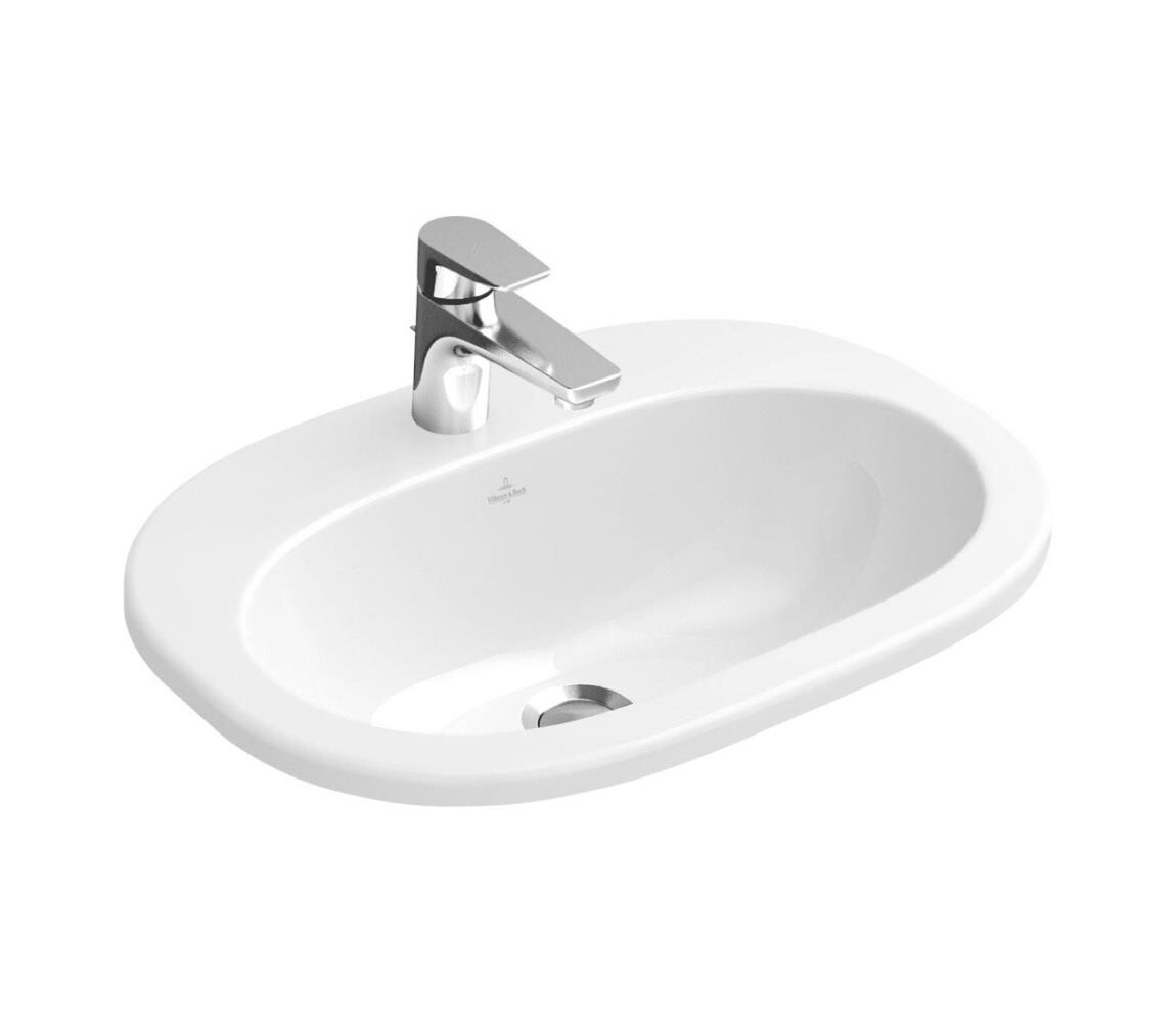 Villeroy & Boch 416156R1 - Zápustné umyvadlo O.NOVO 56x41 cm keramika/bílá 416156R1