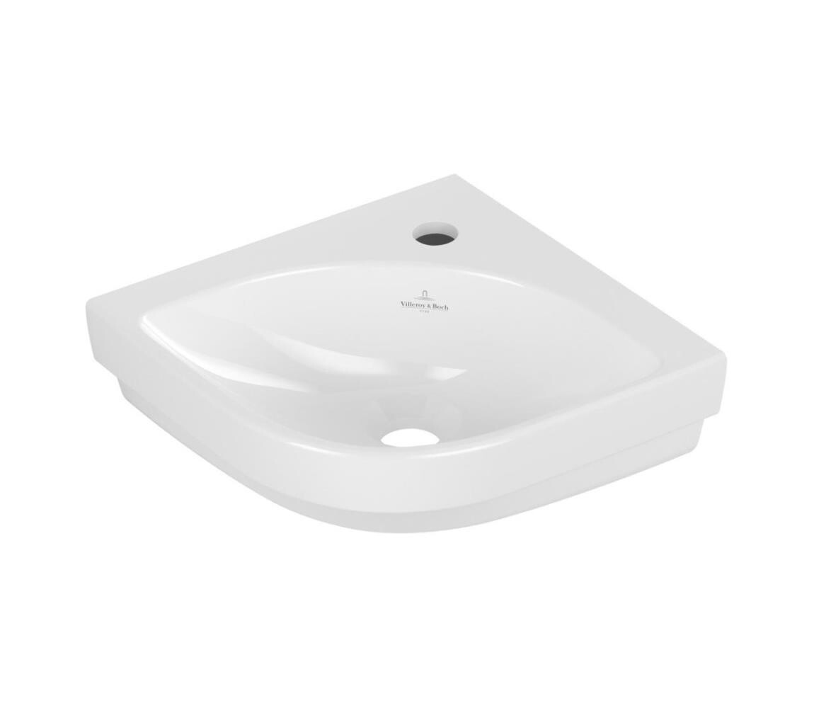 Villeroy & Boch 43714601 - Rohové závěsné umyvadlo SUBWAY 32x32 cm keramika/bílá 43714601