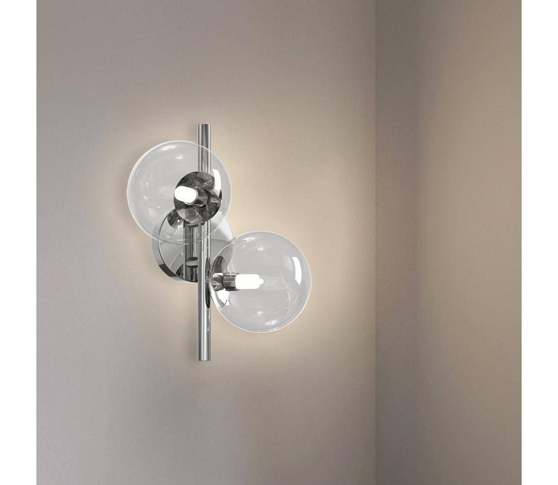 ONLI - Nástěnné svítidlo KIMBERLY 2xG9/6W/230V lesklý chrom 5107/APC