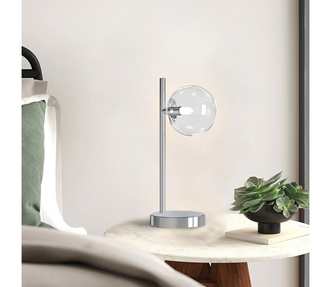 ONLI - Stolní lampa KIMBERLY 1xG9/6W/230V lesklý chrom 5107/LC