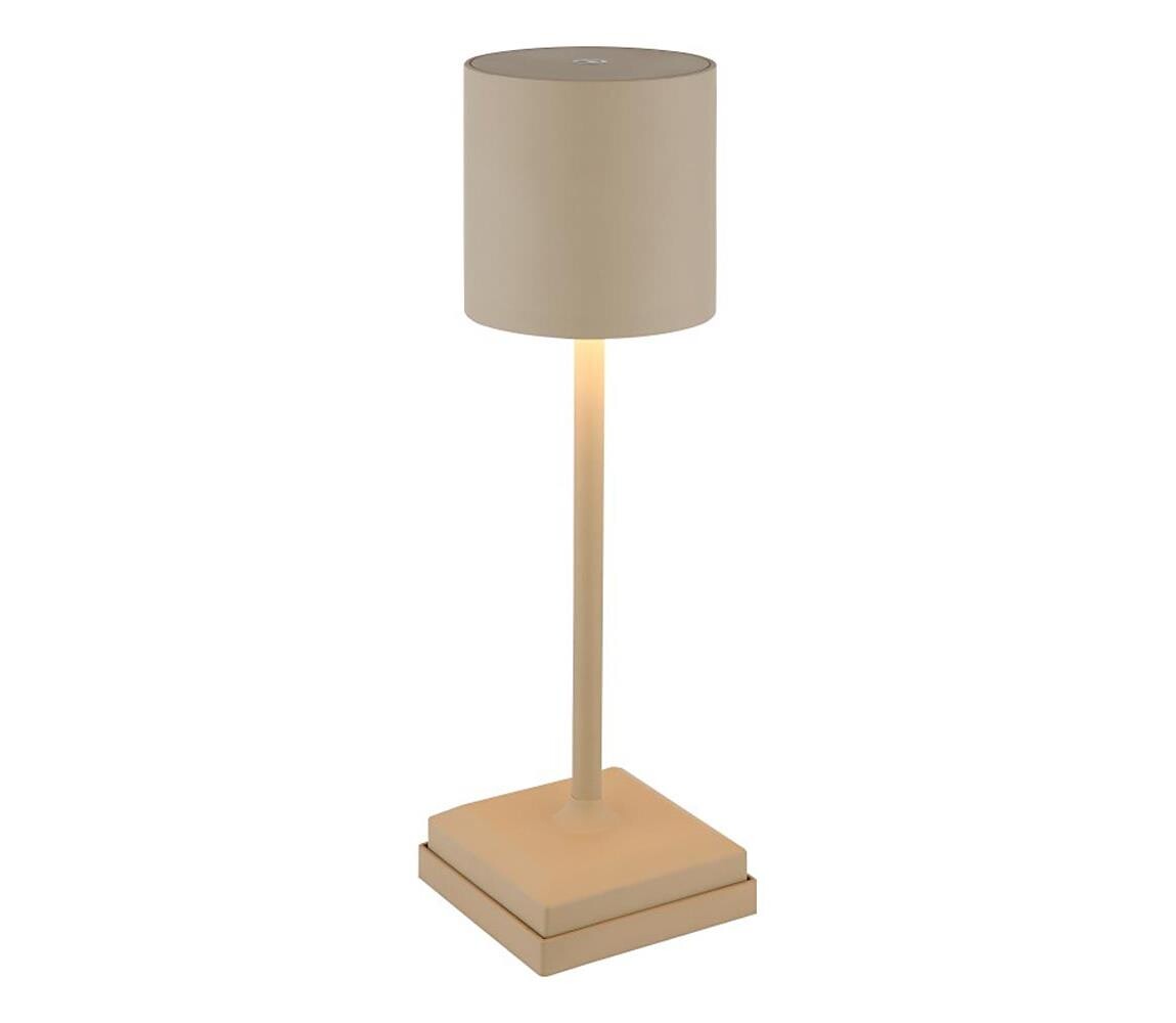 Globo 58487S - LED Stmívat dot nabíj stolní lampa DIXON 1,5W/5V 2200 mAh béžová 58487S