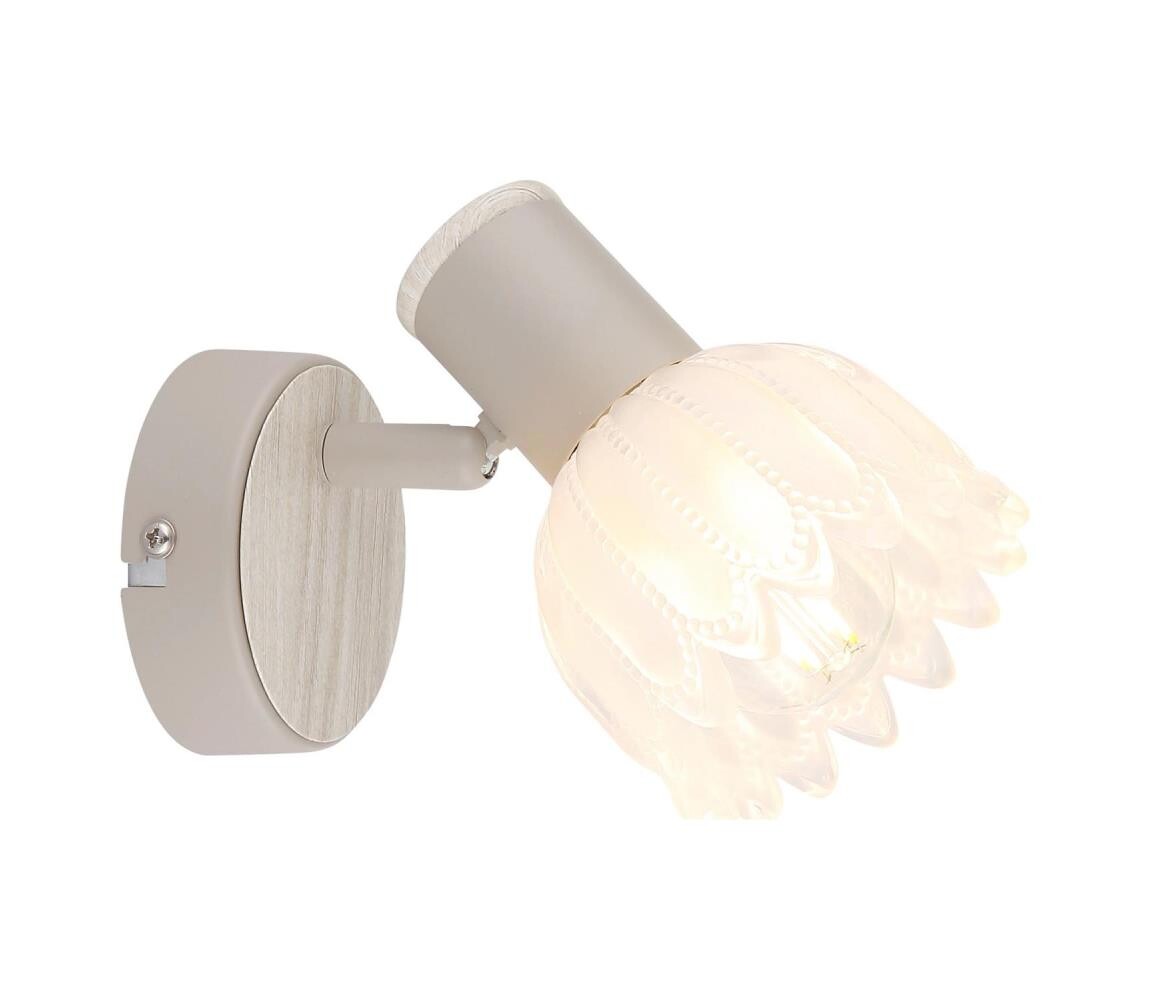 Globo 54317-1 - Nástěnné bodové svítidlo PLANTA 1xE14/40W/230V 54317-1