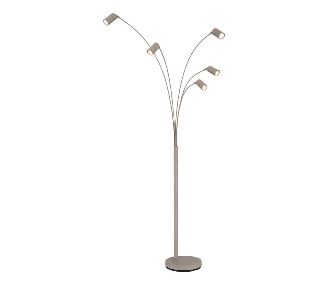 Globo 57910-5SSA - Stojací lampa ROBBY 5xGU10/35W/230V 57910-5SSA