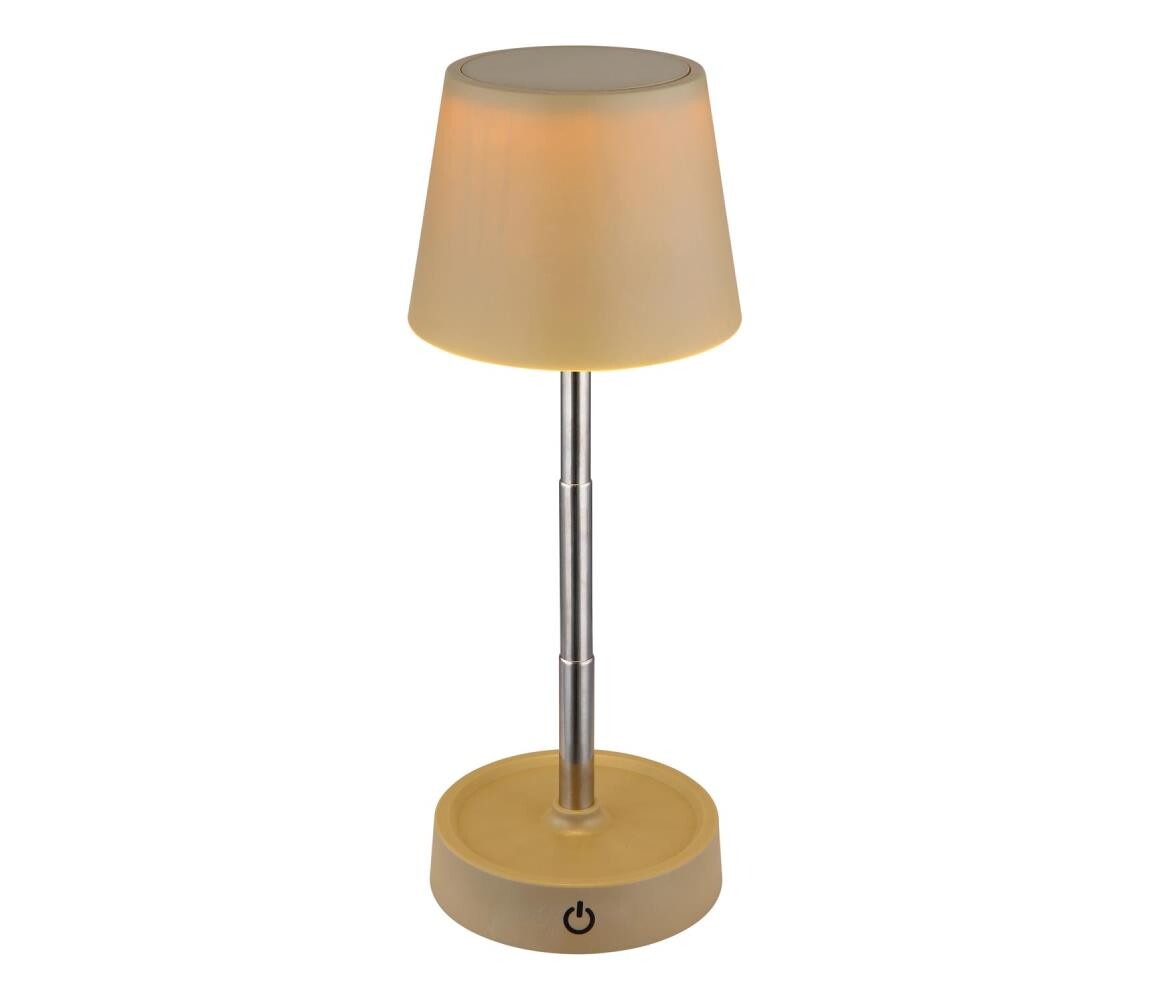 Globo 58446S - LED Stmív dotyk nab stolní lampa CARLOS LED/1,2W/3V 1200 mAh 58446S