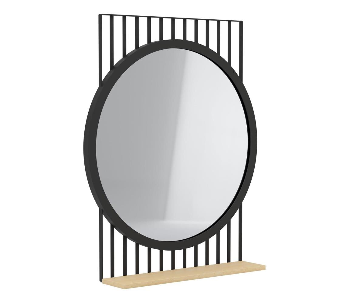 Eglo 425065 - Zrcadlo HUNWICK 45,4x57 cm černá/lípa 425065