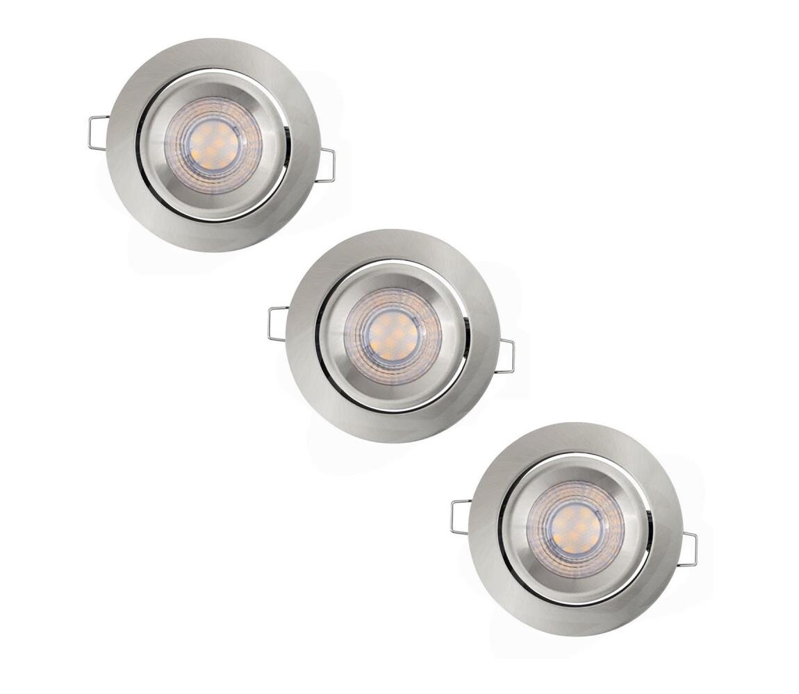 Osram - SADA 3x LED Stmívatelné podhledové svítidlo LED/4,9W/230V 4099854445828