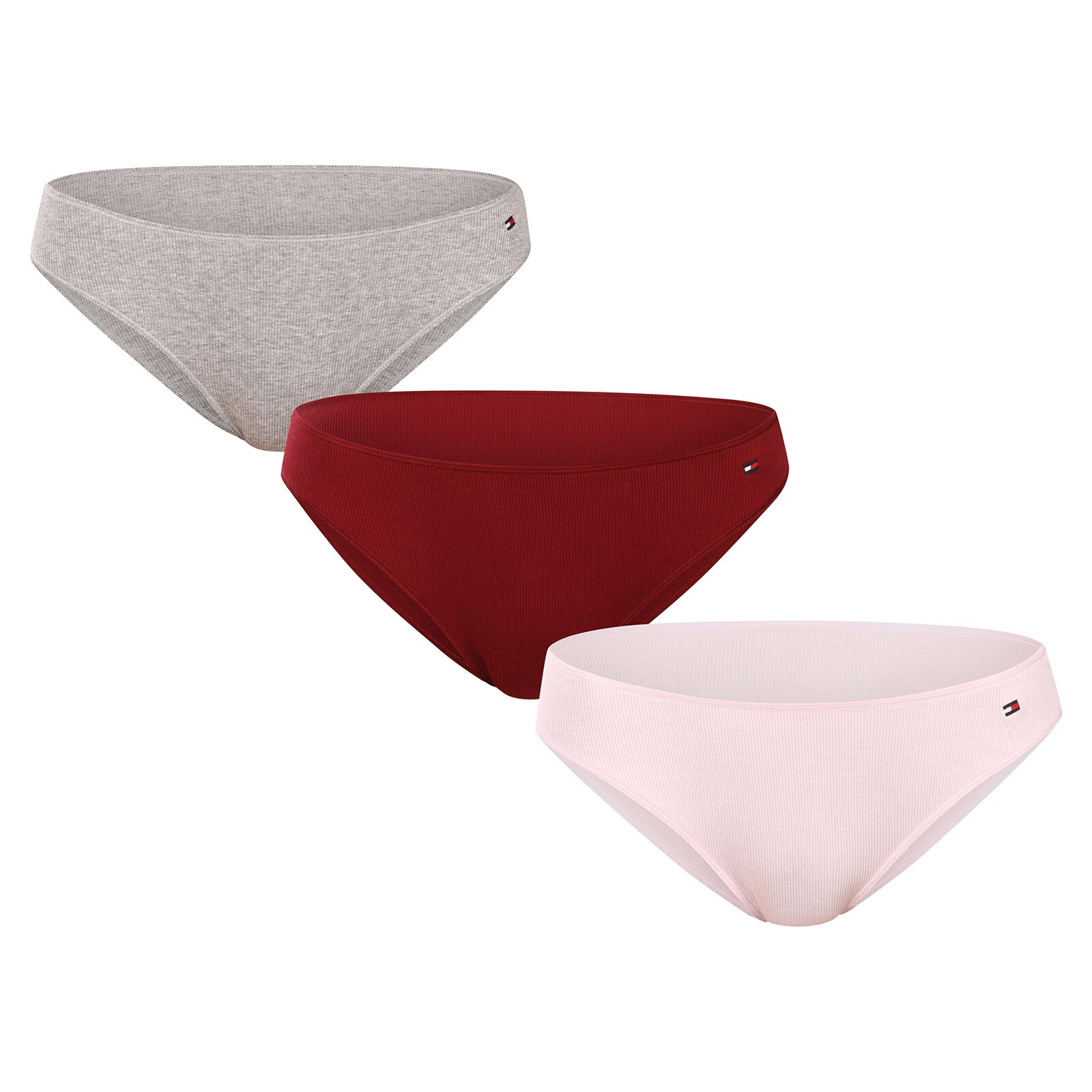 3PACK dámské kalhotky Tommy Hilfiger vícebarevné (UW0UW06130 0WT) XS