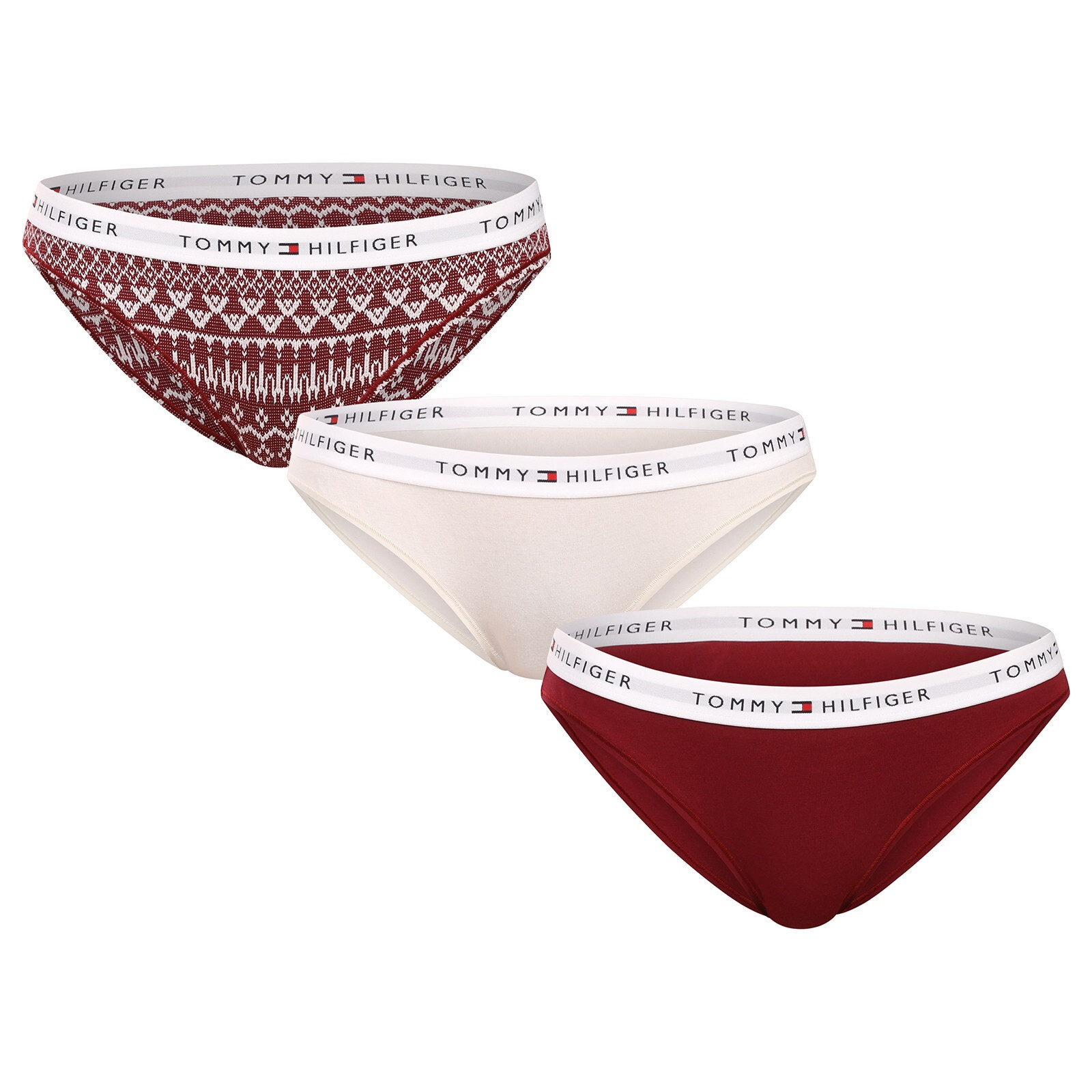 3PACK dámské kalhotky Tommy Hilfiger vícebarevné (UW0UW06133 0WX) XS