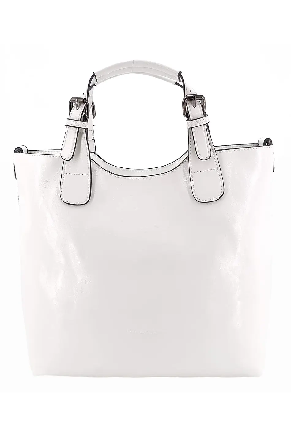 Luxusní bílá dámská kabelka 6DQBA